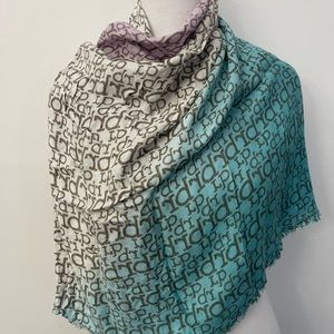 Roccobarocco women scarf fully cotton excellent condition